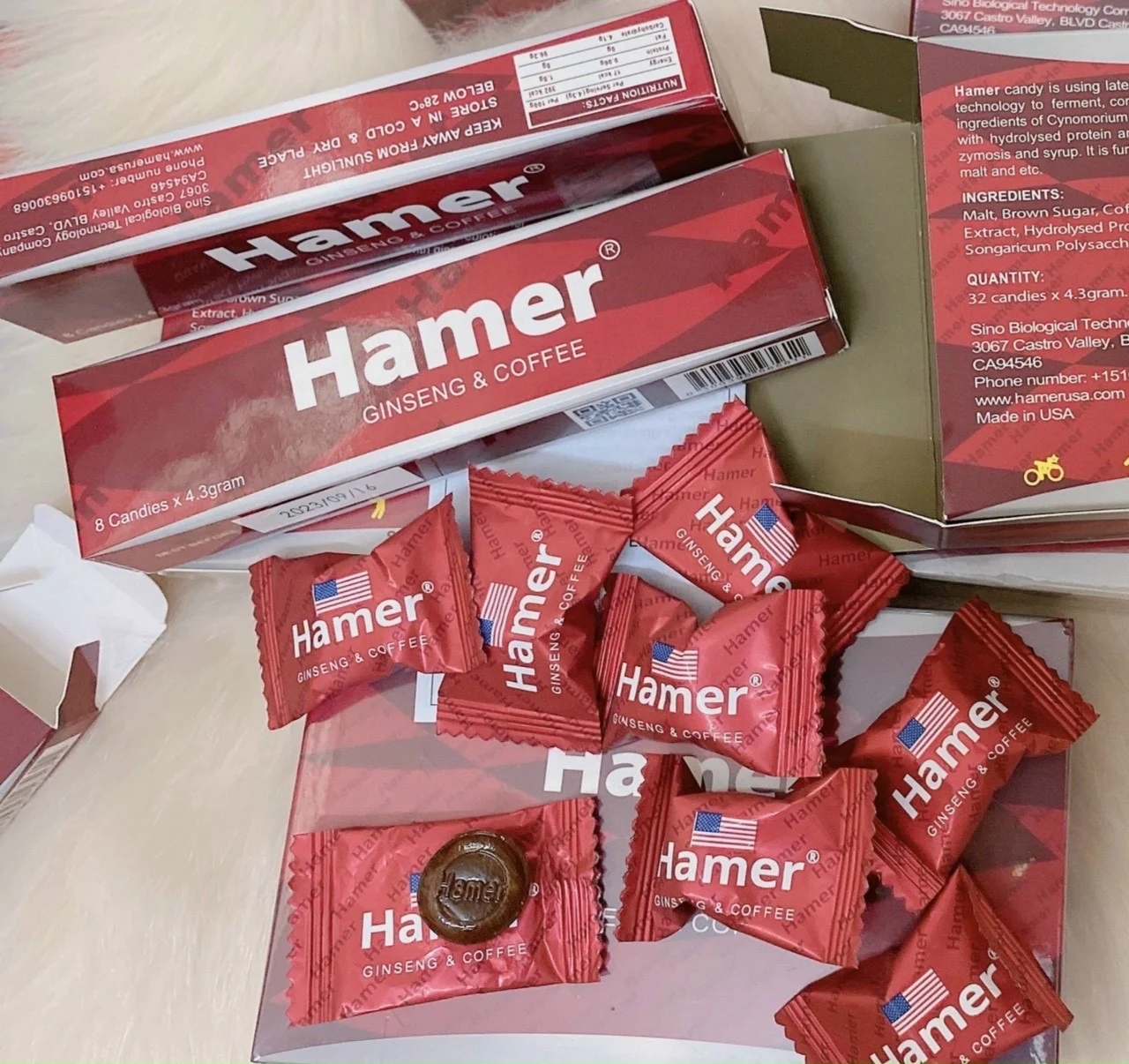 Kẹo Hamer Mỹ là cái tên được nhắc nhiều nhất trong giới tăng sinh lý hiện nay